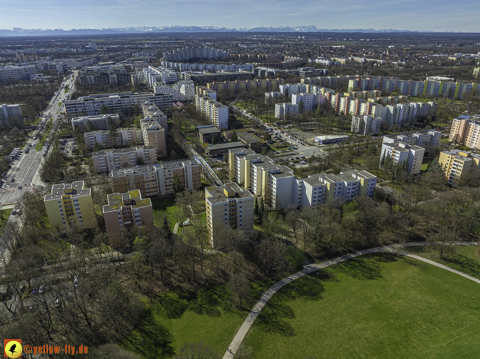 20.03.2024 - Ostpark mit Umgebung in Neuperlach un dBer am Laim